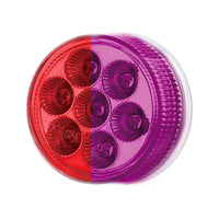 7 LED 2" Round Double Fury Clearance/Marker Light (Various Color Options)
