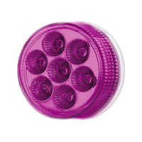7 LED 2" Round Double Fury Clearance/Marker Light (Various Color Options)