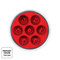 7 LED 2" Round Double Fury Clearance/Marker Light (Various Color Options)