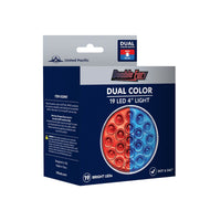 United Pacific - 19 LED 4" Round Double Fury Stop & Turn Light (Various Color Options)