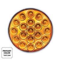 United Pacific - 19 LED 4" Round Double Fury Stop & Turn Light (Various Color Options)
