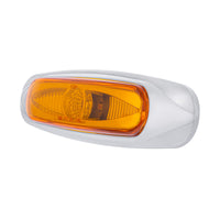 5-3/4" Wide 3 LED ViperEye Clearance/Marker Light - Amber LEDs (Amber or Clear Lens)