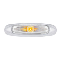 5-3/4" Wide 3 LED ViperEye Clearance/Marker Light - Amber LEDs (Amber or Clear Lens)