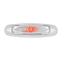 5-3/4" Wide 3 LED ViperEye Clearance/Marker Light - Red LEDs (Red or Clear Lens)
