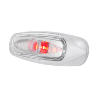 5-3/4" Wide 3 LED ViperEye Clearance/Marker Light - Red LEDs (Red or Clear Lens)