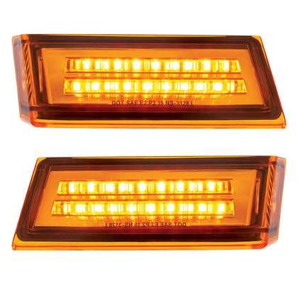 35 LED Sequential Turn Signal Light For 2018-2024 Freightliner Cascadia (Driver or Passenger Side)