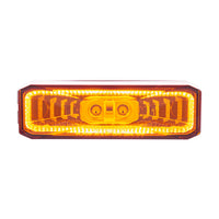 10 LED Rectangular Abyss Clearance/Marker Light (Amber LEDs/Amber Lens or Red LEDs/Red Lens)