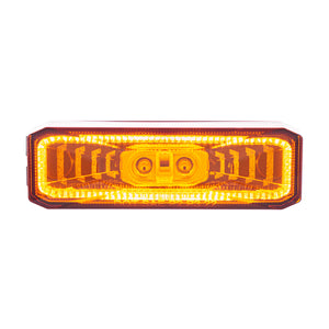 10 LED Rectangular Abyss Clearance/Marker Light (Amber LEDs/Amber Lens or Red LEDs/Red Lens)