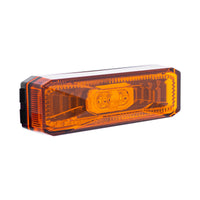10 LED Rectangular Abyss Clearance/Marker Light (Amber LEDs/Amber Lens or Red LEDs/Red Lens)