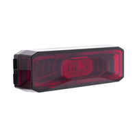 10 LED Rectangular Abyss Clearance/Marker Light (Amber LEDs/Amber Lens or Red LEDs/Red Lens)