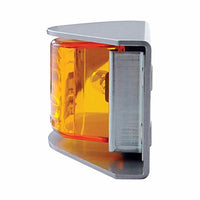 United Pacific - Large or Small Narrow-Rail Clearance/Marker Light (Amber Lens)