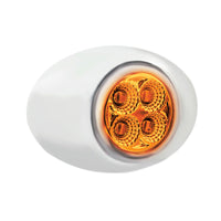 United Pacific - 4 LED Double Fury Clearance/Marker Light w Clear Lens (Various LED Colors)