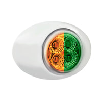United Pacific - 4 LED Double Fury Clearance/Marker Light w Clear Lens (Various LED Colors)