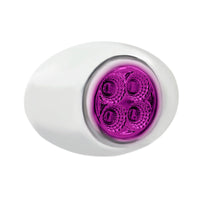 United Pacific - 4 LED Double Fury Clearance/Marker Light w Clear Lens (Various LED Colors)