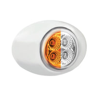 United Pacific - 4 LED Double Fury Clearance/Marker Light w Clear Lens (Various LED Colors)