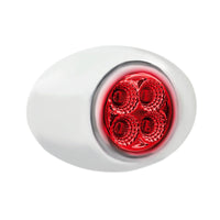 United Pacific - 4 LED Double Fury Clearance/Marker Light w Clear Lens (Various LED Colors)