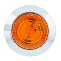 6 LED 1-1/4" Dual Function Clearance/Marker Light - Amber LED or Red LED (Colored or Clear Lens)