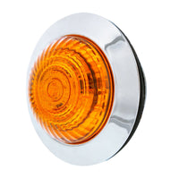 6 LED 1-1/4" Dual Function Clearance/Marker Light - Amber LED or Red LED (Colored or Clear Lens)