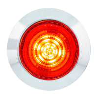 6 LED 1-1/4" Dual Function Clearance/Marker Light - Amber LED or Red LED (Colored or Clear Lens)