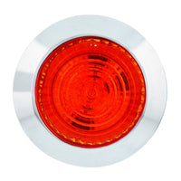 6 LED 1-1/4" Dual Function Clearance/Marker Light - Amber LED or Red LED (Colored or Clear Lens)