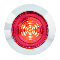 6 LED 1-1/4" Dual Function Clearance/Marker Light - Amber LED or Red LED (Colored or Clear Lens)