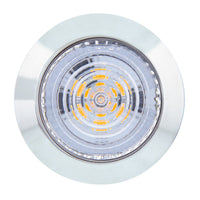 6 LED 1-1/4" Dual Function Clearance/Marker Light - Amber LED or Red LED (Colored or Clear Lens)