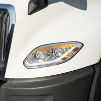 Chrome or Black 86 LED Headlight For 2018-2024 International LT (Driver or Passenger Side)