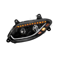 Chrome or Black 86 LED Headlight For 2018-2024 International LT (Driver or Passenger Side)