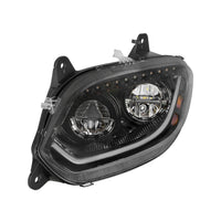Chrome or Black 86 LED Headlight For 2018-2024 International LT (Driver or Passenger Side)