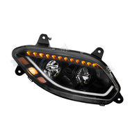 Chrome or Black 86 LED Headlight For 2018-2024 International LT (Driver or Passenger Side)