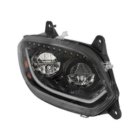 Chrome or Black 86 LED Headlight For 2018-2024 International LT (Driver or Passenger Side)