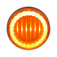 30 LED 4" Round Lumos Stop, Turn & Tail Light I-Series - Red, Amber or White LEDs (Red or Amber Lens)