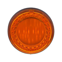 30 LED 4" Round Lumos Stop, Turn & Tail Light I-Series - Red, Amber or White LEDs (Red or Amber Lens)