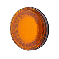 33 LED 4" Round Lumos Turn Signal Light X-Series - Amber LEDs (Amber or Clear Lens)