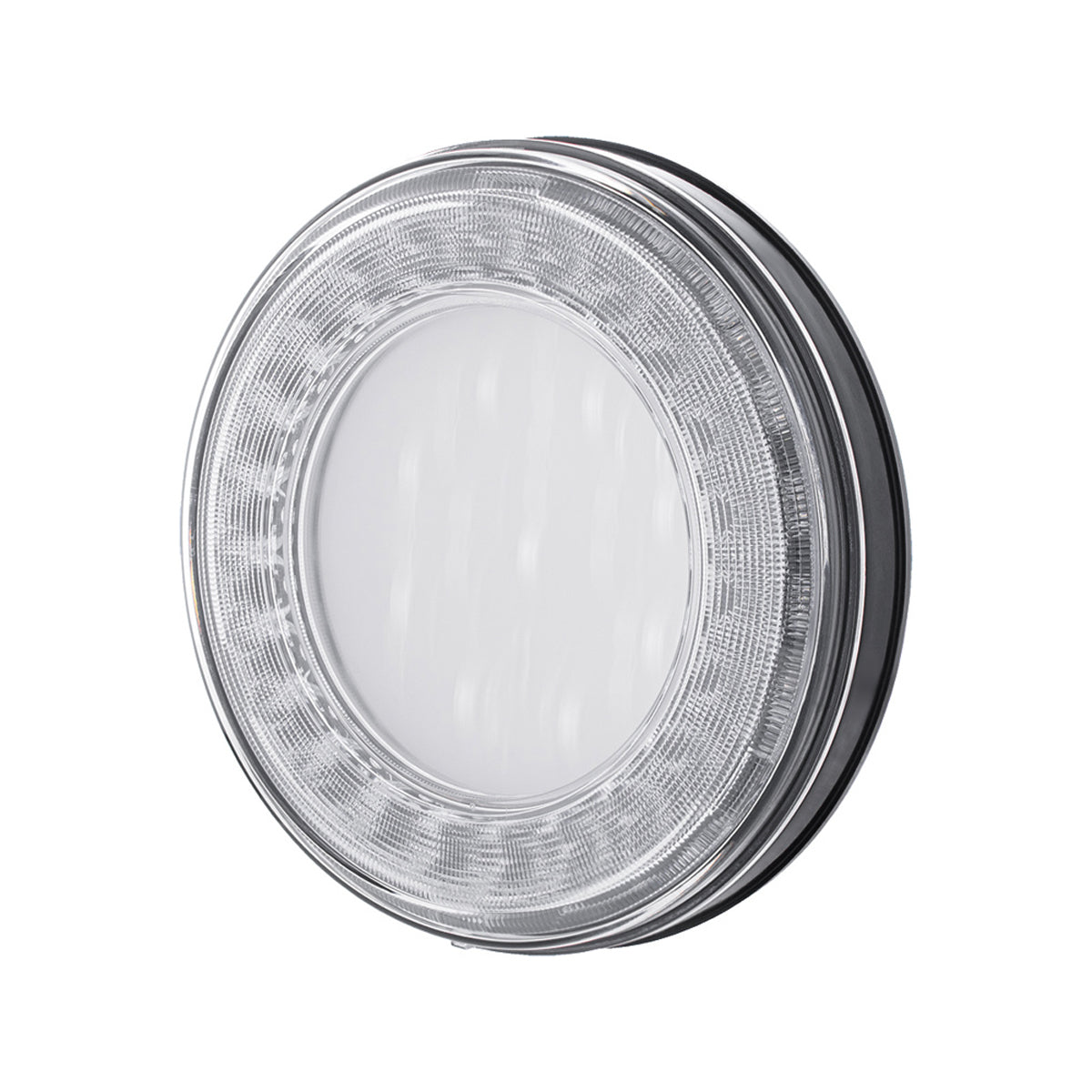 33 LED 4" Round Lumos Stop, Turn & Tail Light X-Series - Red LEDs (Red or Clear Lens) - Berube's Truck Accessories