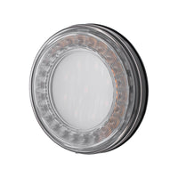 33 LED 4" Round Lumos Turn Signal Light X-Series - Amber LEDs (Amber or Clear Lens)