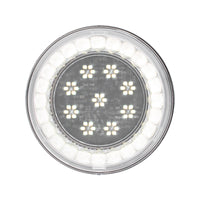 33 LED 4" Round or 6" Oval Lumos Back-Up Light - X-Series, S-Series or I-Series - White LEDs (Clear Lens)