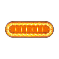 30 LED 6" Oval Lumos Turn Signal Light I-Series - Amber LEDs (Amber or Clear Lens)