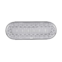 30 LED 6" Oval Lumos Stop, Turn & Tail Light I-Series - Red LEDs (Red or Clear Lens)