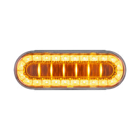 30 LED 6" Oval Lumos Turn Signal Light I-Series - Amber LEDs (Amber or Clear Lens)