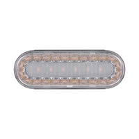 30 LED 6" Oval Lumos Turn Signal Light I-Series - Amber LEDs (Amber or Clear Lens)