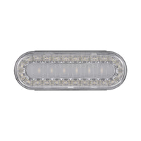 33 LED 4" Round or 6" Oval Lumos Back-Up Light - X-Series, S-Series or I-Series - White LEDs (Clear Lens)