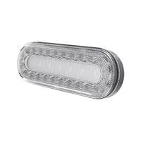33 LED 4" Round or 6" Oval Lumos Back-Up Light - X-Series, S-Series or I-Series - White LEDs (Clear Lens)