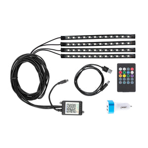 United Pacific - 48 LED RGB Multi-Color Interior Light Bar