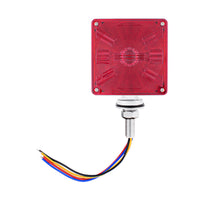 48 LED Competition Series Mini Double Face Light - Amber & Red LEDs w Amber & Red Lens