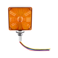 48 LED Competition Series Mini Double Face Light - Amber & Red LEDs w Amber & Red Lens