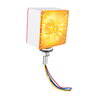 48 LED Competition Series Mini Double Face Light - Amber & Red LEDs w Amber & Red Lens