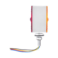 48 LED Competition Series Mini Double Face Light - Amber & Red LEDs w Amber & Red Lens