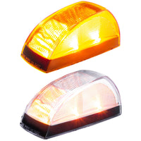 8 LED Cab Light For Freightliner M2 - Amber LEDs (Amber or Clear Lens)