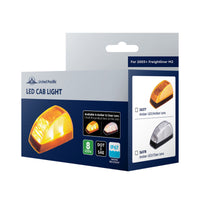 8 LED Cab Light For Freightliner M2 - Amber LEDs (Amber or Clear Lens)